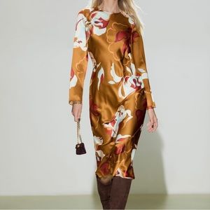 Reformation Silk Dress